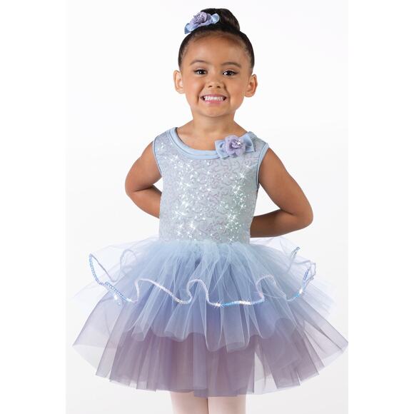 Dance Costume Small Child Blue Weissman 14400 Ballet Cinderella Tutu Dress - Picture 1 of 3